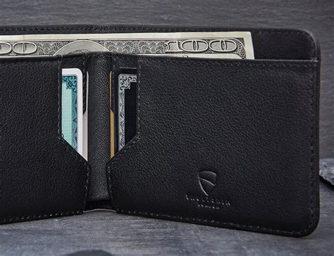 manhattan slim bifold wallet with rfid protection|Vaultskin MANHATTAN Bifold RFID Blocking Leather Wallet.